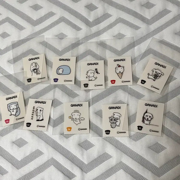 [BUNJANG] Ganadi Ttibusil Bundle Set / 일괄)가나디 띠부씰