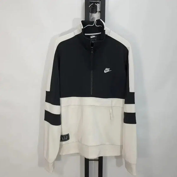 [BUNJANG] Nike Retro Air Anorak Jacket Black White L / 나이키 아노락 레트로 에어 자켓 블랙 화이트 검흰 L