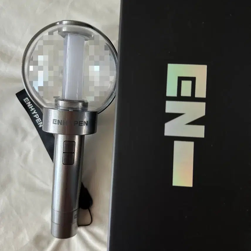 [BUNJANG] ENHYPEN Engene Bong (Ver. 1) + Jungwon Slogan Bundle / 엔하이픈 응원봉 엔진봉 + 정원 슬로건 판매