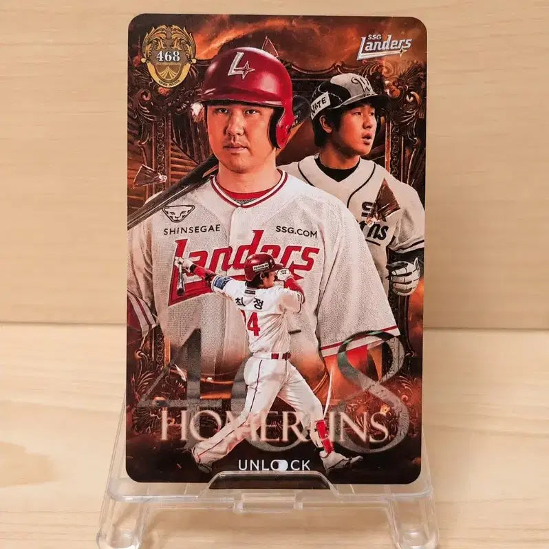 [BUNJANG] SSG Landers Choi Jeong KBO Most Home Runs Record Special Photocard (Limited Edition) / SSG 랜더스 최정 KBO 최다 홈런 한정판 신기록 스페셜 포토카드