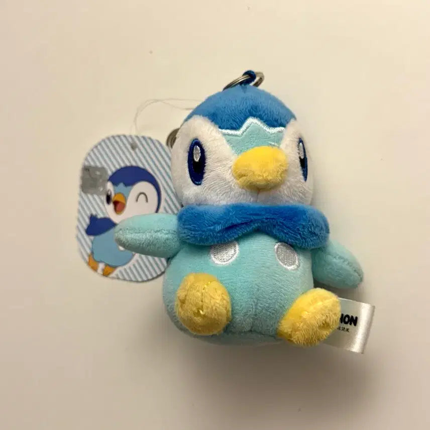 [BUNJANG] Pokemon Paldy (Piplup) Plush Keychain / 급전)) 포켓몬스터 포켓몬 펭도리 인형 키링 양도