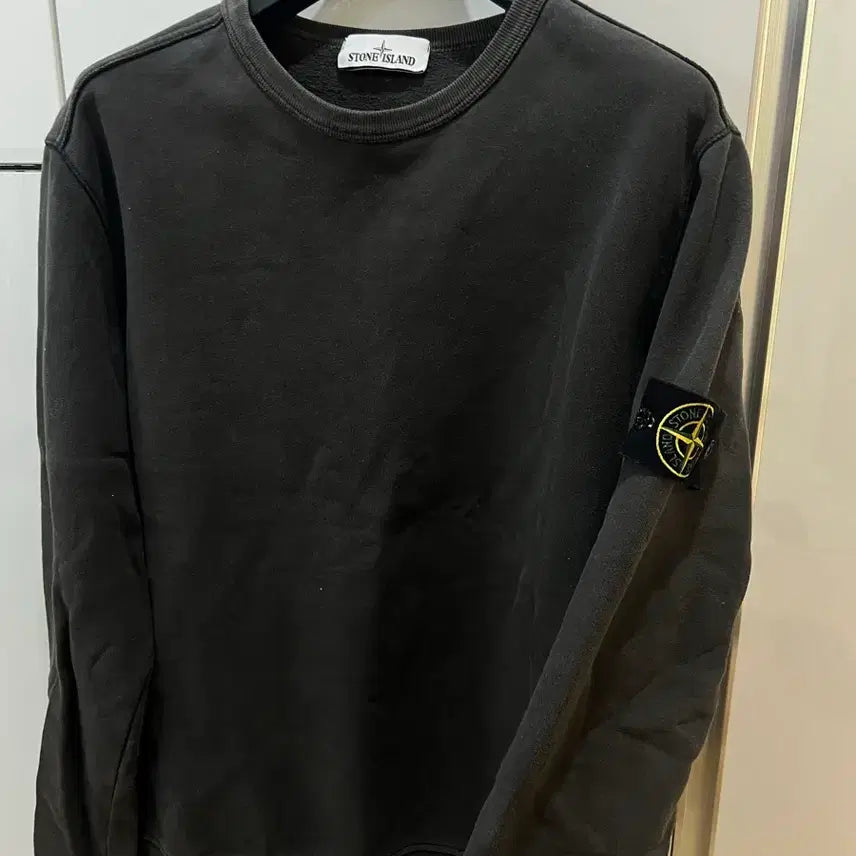 [BUNJANG] Stone Island Washed Brown Sweatshirt XL / 스톤아일랜드 워싱 브라운 맨투맨 xl