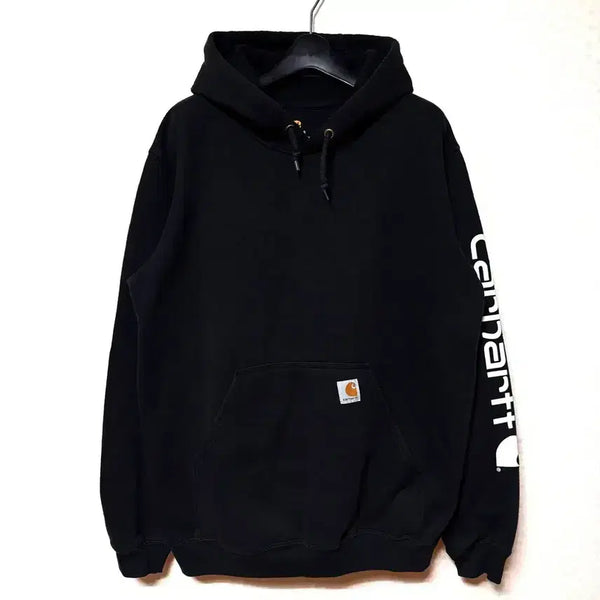 [BUNJANG] Carhartt Black Oversized Hoodie (Size S) / [S,90]칼하트 후드티 블랙 오버핏 carhartt