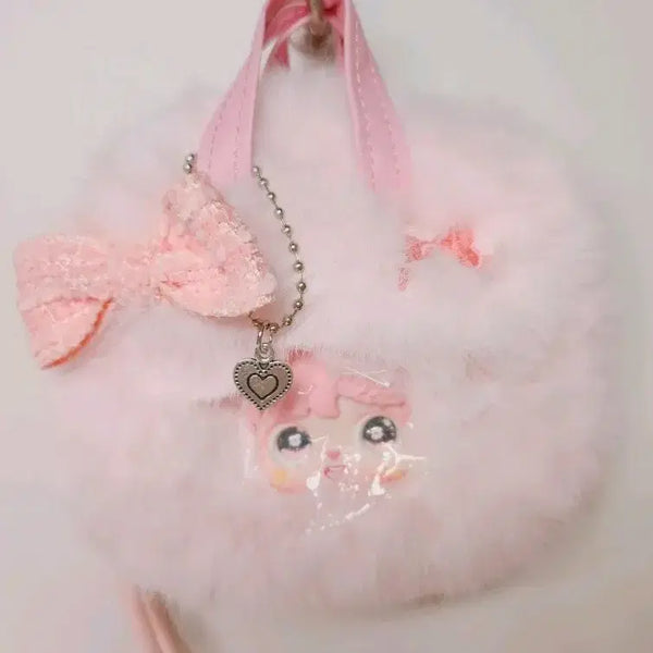 [BUNJANG] Sanmi Mini Bag Keychain Pastel Pink / 산미 미니가방 키링 연핑크