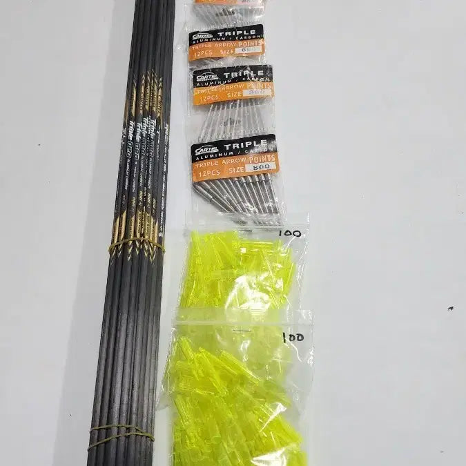 [BUNJANG] Triple NEO 800 Archery Arrow Set / Triple NEO 800 카르텔