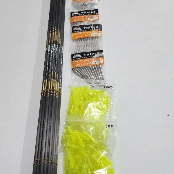 [BUNJANG] Triple NEO 800 Archery Arrow Set / Triple NEO 800 카르텔