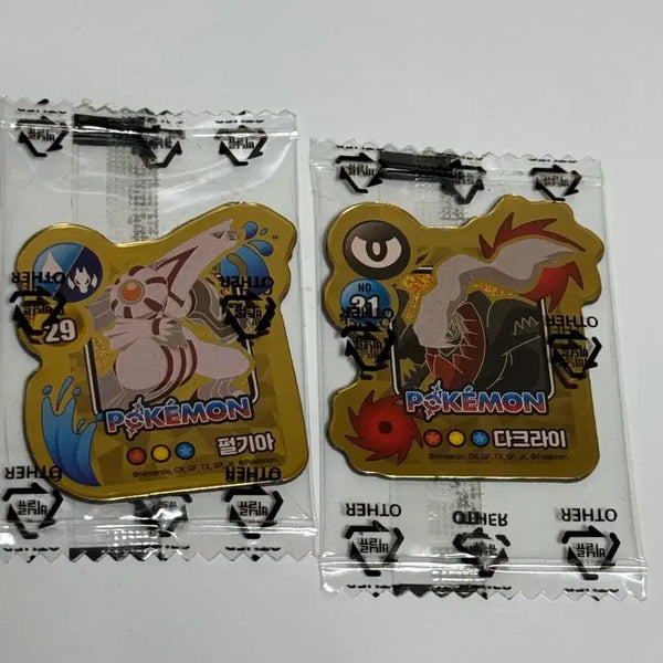 [BUNJANG] Pokemon Cookie Magnet Darkrai, Palkia Bundle Set / 포켓몬 쿠키 마그넷 다크라이, 펄기아 일괄