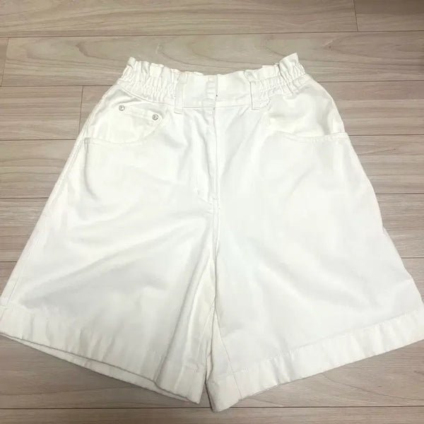 [BUNJANG] TIME White Denim Shorts / 타임 화이트데님숏팬츠