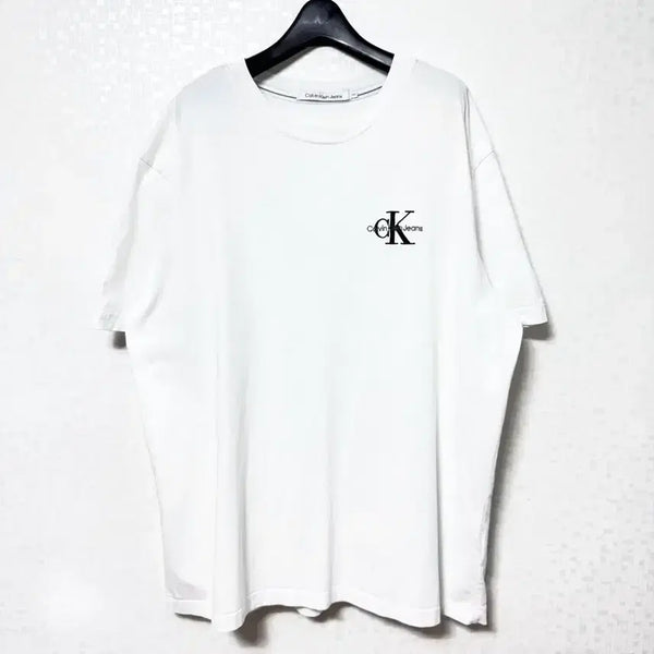[BUNJANG] Calvin Klein Jeans T-Shirt White XXL / [XXL,110]캘빈클라인진스 반팔티 티셔츠 화이트