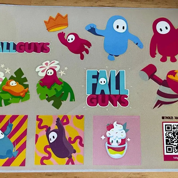 [BUNJANG] Fall Guys Sticker / 폴가이즈 스티커 (하자 확인)