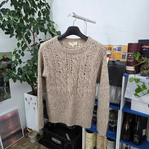 [BUNJANG] Atelier Vanessa Bruno Wool/Acrylic Elbow Patch Knit / 아떼바네사브루노 울/아크릴 엘보우패치 니트 0