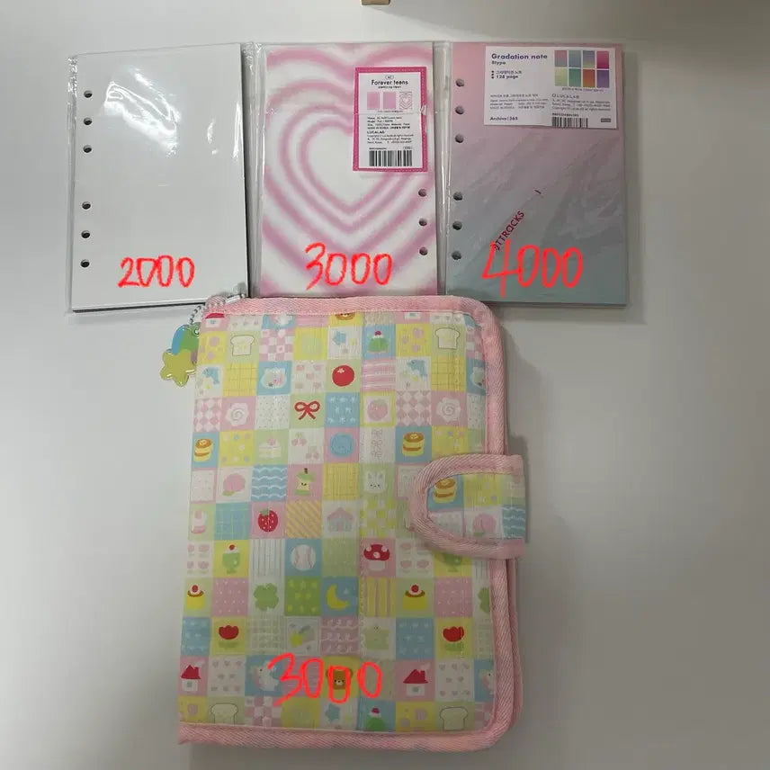 [BUNJANG] A5 A6 A4 6-Hole Binder Inserts & Cover / 다이어리 속지 다이소 a6 a5 a4 6공 바인더 핫트랙스 커버