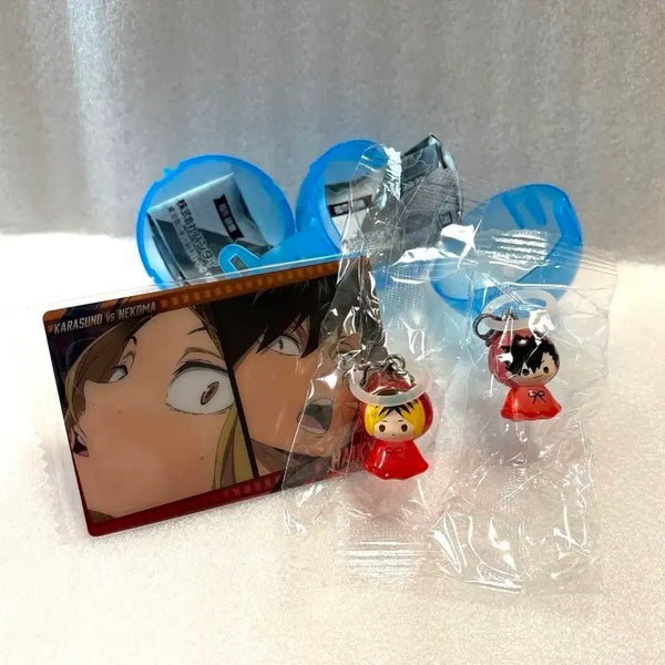 [BUNJANG] Haikyuu!! Kenma Kozume & Tetsuro Kuroo Mezushi Set (Includes Wafers) / 2주 내 출고/하이큐) 켄마,쿠로오 메지루시 2종 (웨하스 포함)