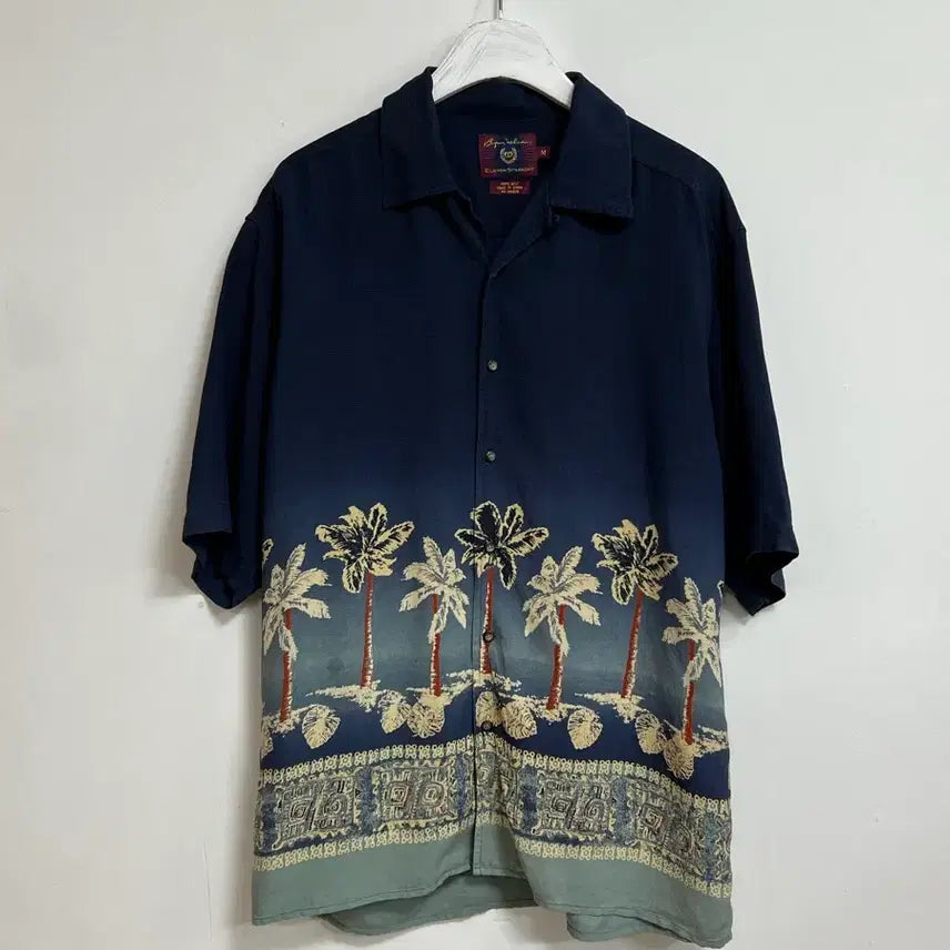 [BUNJANG] Byron Nelson Palm Tree Hawaiian Shirt XL / 빈티지 바이런 넬슨 야자수 하와이안셔츠