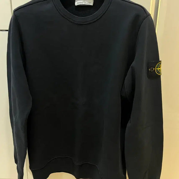 [BUNJANG] Stone Island Navy Sweatshirt L / 스톤아일랜드 네이비맨투맨 L