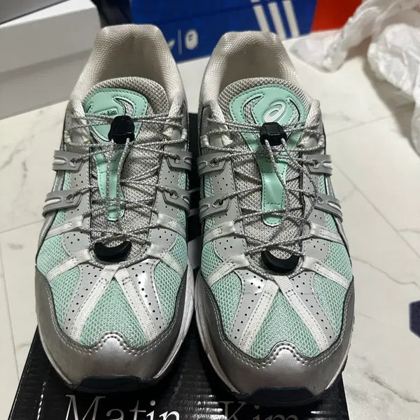 [BUNJANG] Asics x Matin Kim Gel-Sonoma 15-50 Mint Silver Sneakers / 아식스 x 마뗑킴 젤 소노마 285 민트