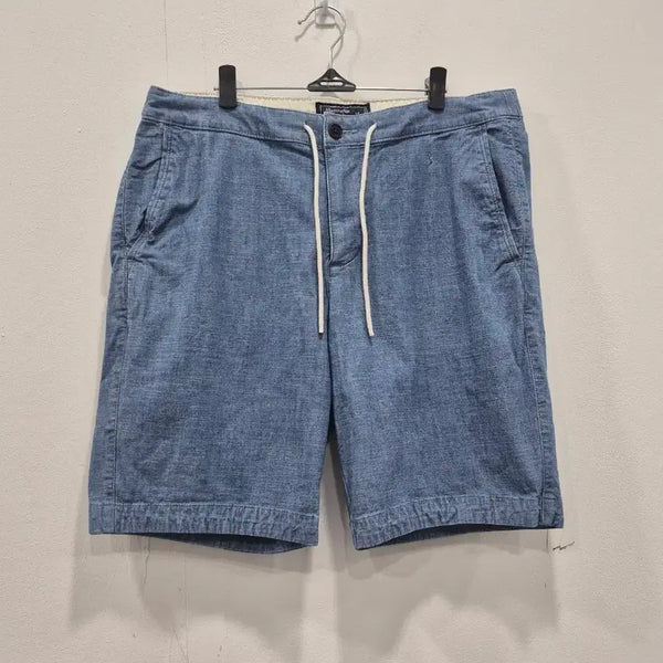 [BUNJANG] Abercrombie & Fitch Stretch Denim Half Pants Shorts 33 / [M 33인치] 아베크롬비 스판 데님 하프팬츠 반바지 33인치
