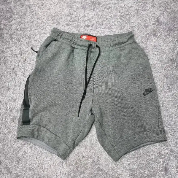 [BUNJANG] Nike Tech Fleece Shorts Charcoal Grey L / 나이키 테크팩 반바지 차콜 그레이 L