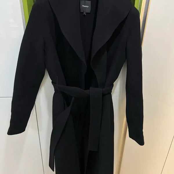[BUNJANG] Theory Cashmere Belted Coat / 띠어리 캐시미어 벨트코트 (새상품급)