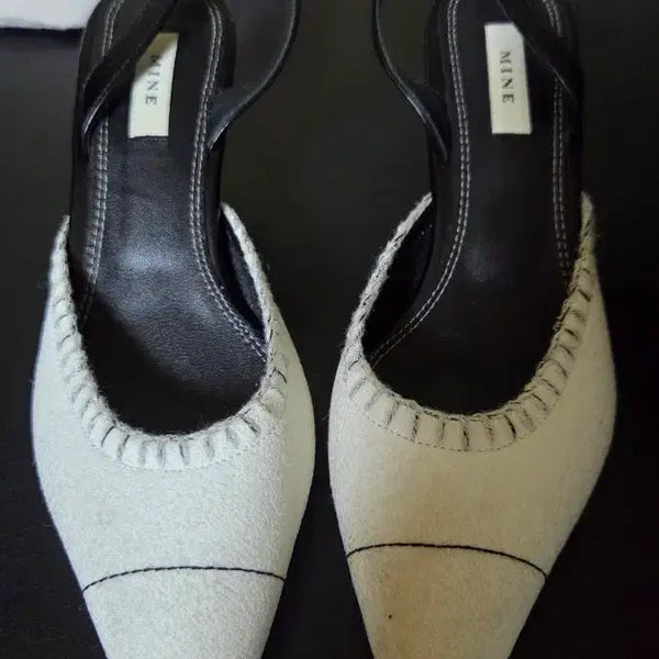 [BUNJANG] Mine Suede Heels / 마인 스웨이드 힐