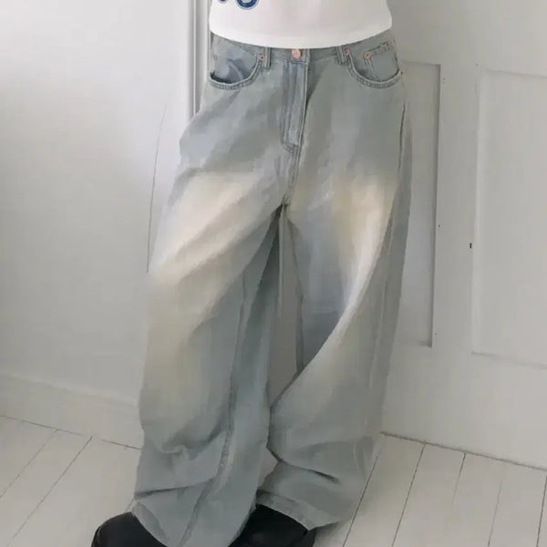 [BUNJANG] Summer Cool Wide Pants / 여름 쿨 와이드 팬츠