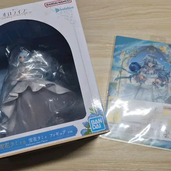 [BUNJANG] Yukihana Lamy 5th Generation Hololive Figure + Clear File Set / 홀로라이브 5기생 유키하나 라미 피규어 + 클파 Set