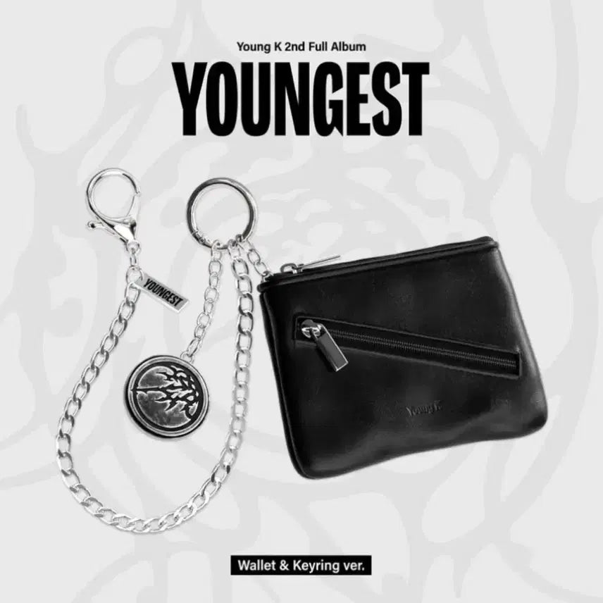 [BUNJANG] DAY6 Young K YOUNGEST Album Wallet & Keyring Set / 데이식스 영케이 영기스트 youngest 월렛 앨범 지갑 버전 wallet ver.