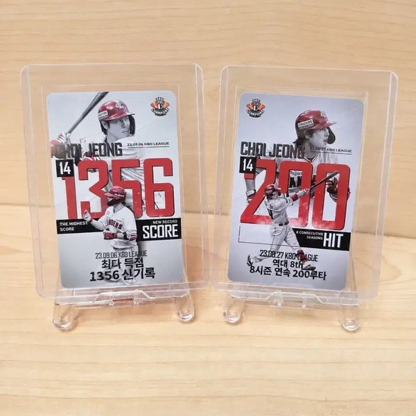 [BUNJANG] SSG Landers Choi Jeong KBO Record Breaking Limited Edition Special Photocard / SSG 랜더스 최정 신기록 한정판 스페셜 포토카드