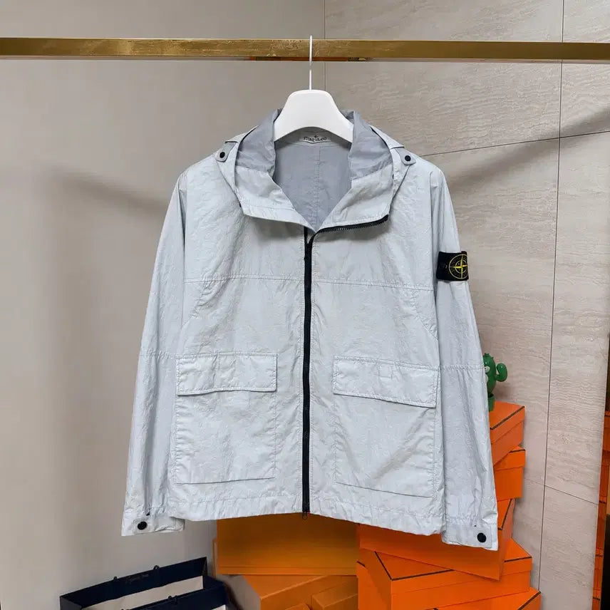 [BUNJANG] Stone Island Membrana Hooded Jacket Size S / [S사이즈]스톤아일랜드 멤브라나 후드 자켓