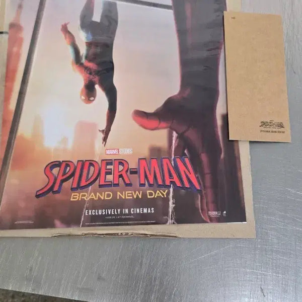 [BUNJANG] Spider-Man Brand New Day IMAX Poster (A3) + TTT Set Bundle / 스파이더맨 브랜드 뉴 데이 IMAX 포스터 (A3)+TTT 8세트 일괄 팝니다
