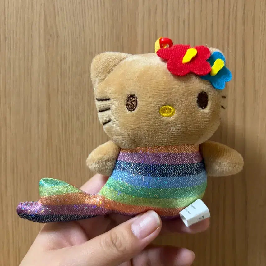 [BUNJANG] Hello Kitty Tanning Mermaid Keychain / 헬로키티 태닝 인어 키링