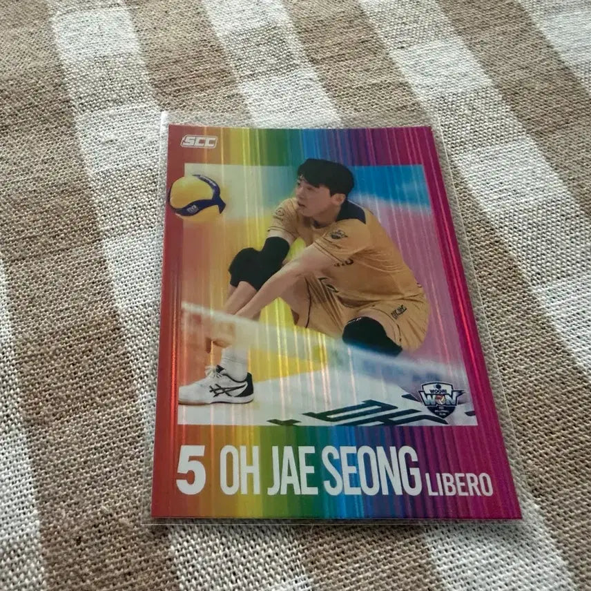 [BUNJANG] SCC KOVO Official Painting Parallel Woori Card Oh Jae-seong / SCC KOVO 오피셜 페인팅페러렐 우리카드 오재성