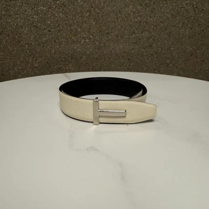 [BUNJANG] Tom Ford T Logo Reversible Belt - Size 90 / [90사이즈]톰포드 t로고 리버서블 벨트