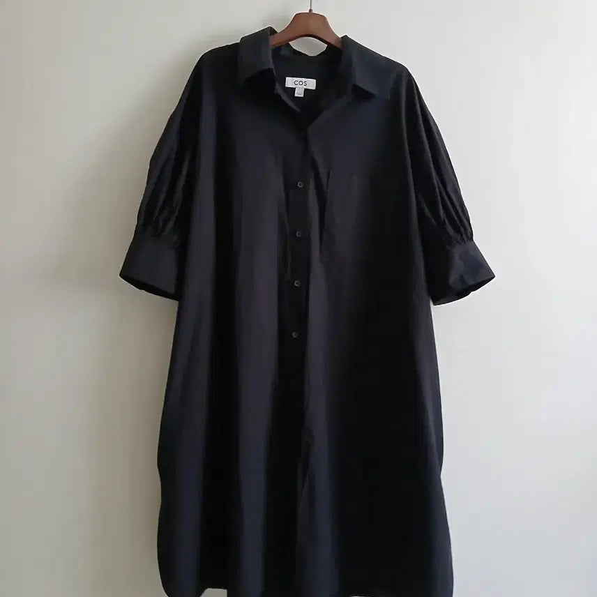 [BUNJANG] COS Balloon Sleeve Shirt Dress / COS 벌룬소매 셔츠 원피스