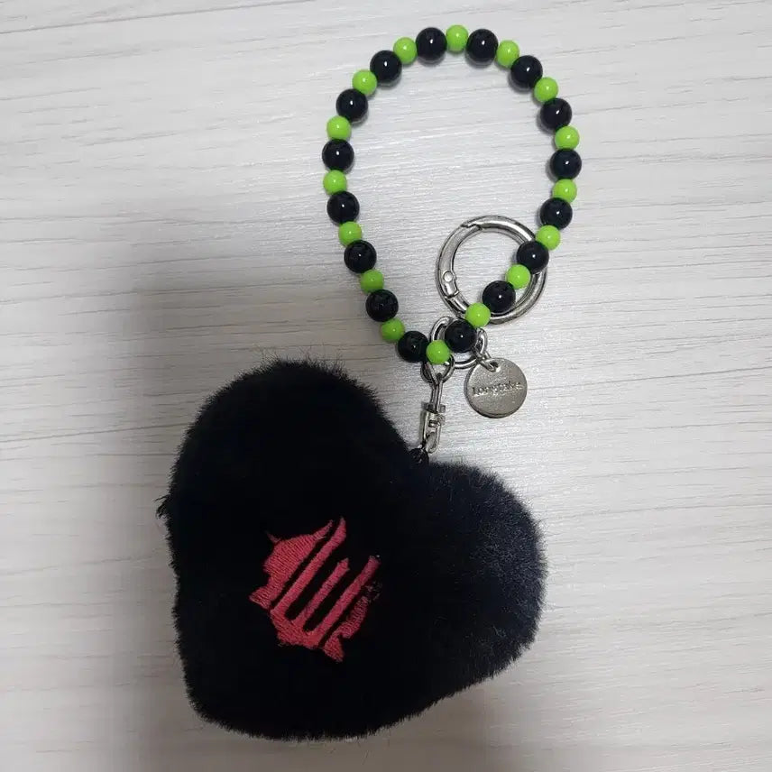 [BUNJANG] Longtake X Wicked Fur Heart Keyring / [한정판/새상품] 롱테이크 X 위키드 퍼 하트 키링