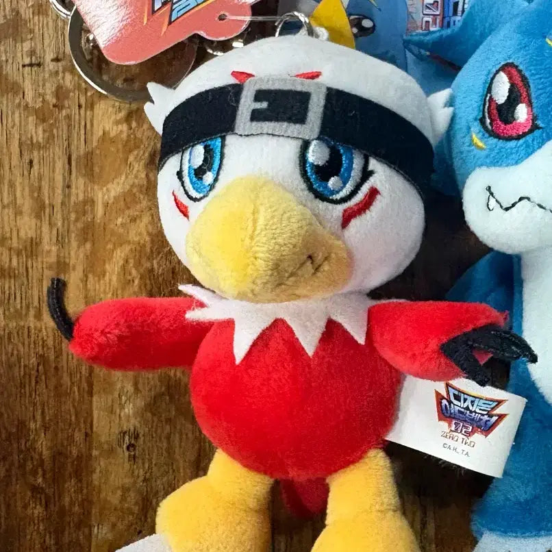 [BUNJANG] Digimon Hawkmon Charm New / 디지몬 호크몬 키링 새상품