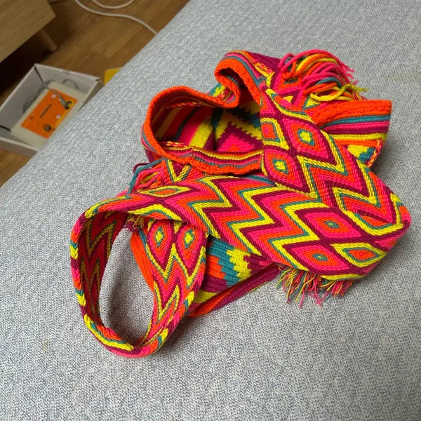 [BUNJANG] Jardin del Cielo Handmade Mochila Shoulder Bag / 모칠라백 수제 숄더백,
