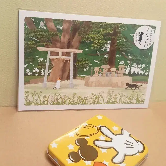 [BUNJANG] Tokyo Disney Resort Mickey Mouse Tin Case / 도쿄디즈니랜드 리조트 틴케이스(일본직수입상품)