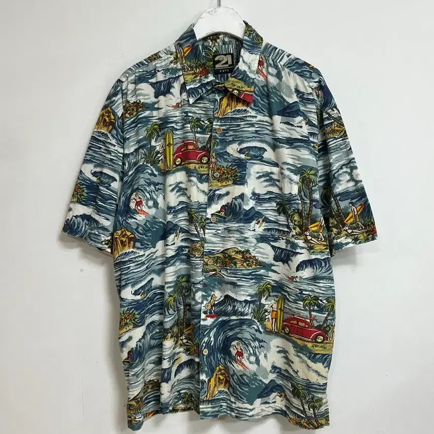 [BUNJANG] Rue21 Hawaiian Shirt / Rue21 하와이안 셔츠