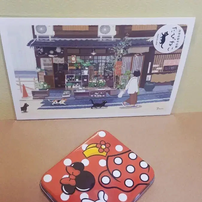 [BUNJANG] Tokyo Disneyland Resort Mickey Mouse Design Tin Case / 도쿄디즈니랜드 리조트 틴케이스 (일본직수입상품)