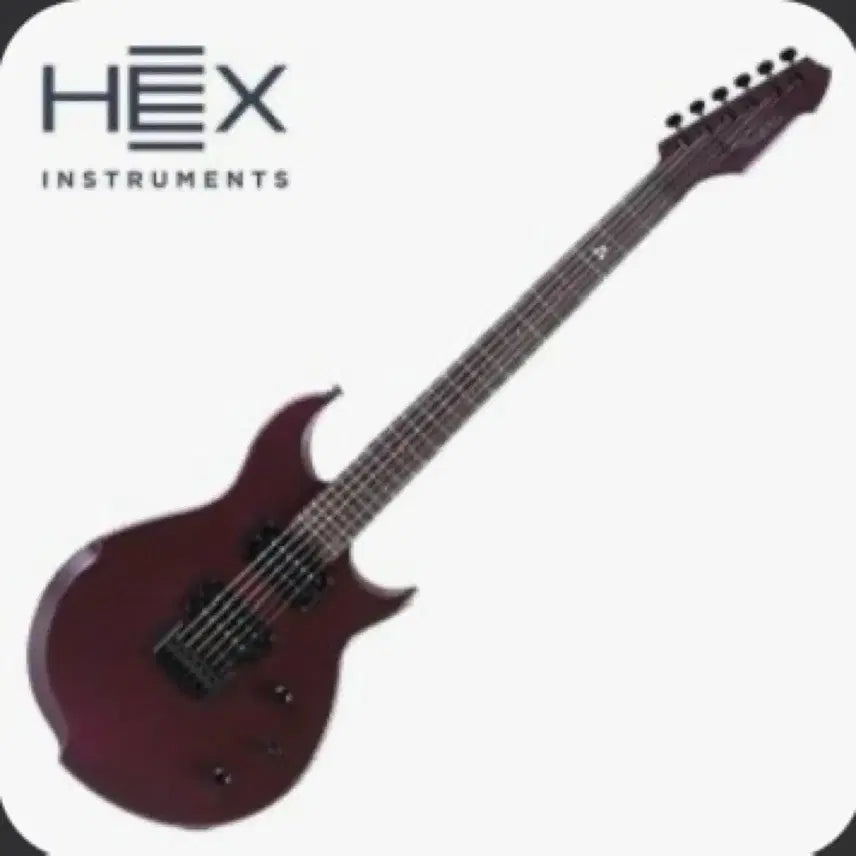 [BUNJANG] Hex W300 Metallic Purple Electric Guitar / 헥스 일렉기타 W300 메탈릭 퍼플
