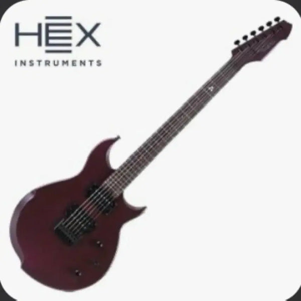 [BUNJANG] Hex W300 Metallic Purple Electric Guitar / 헥스 일렉기타 W300 메탈릭 퍼플