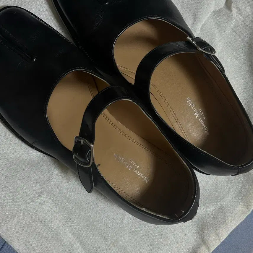 [BUNJANG] Maison Margiela Tabi Mary Jane Shoes Black / 메종 마르지엘라 타비 슈즈 블랙