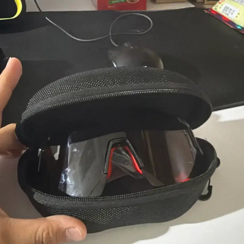 [BUNJANG] Sports Goggles Set with Case / 스포츠 고글 세트 케이스 포함