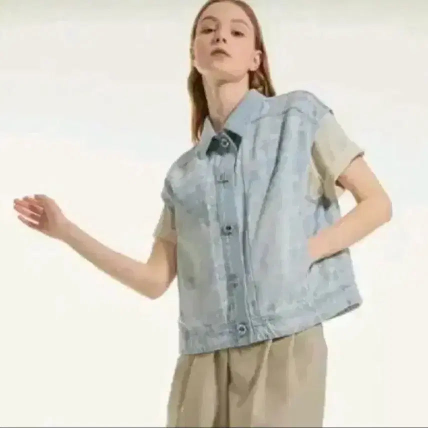 [BUNJANG] Lanvin Collection Denim Vest / 랑방컬렉션 데님베스트