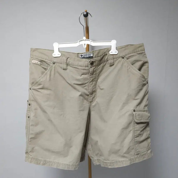 [BUNJANG] Columbia Men's Cargo Shorts Beige 42 Inch / 42인치 ) 콜롬비아 남성 카고 반바지