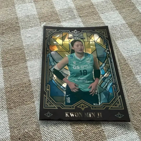 [BUNJANG] SCC KOVO Carbon Glossy GS Caltex Kwon Min-ji Photocard / SCC KOVO 카본 글로시 GS칼텍스 권민지