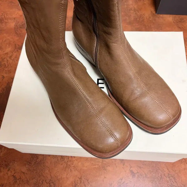 [BUNJANG] Our Legacy Slim Camion Leather Boots / 아워레가시 슬림 카미온