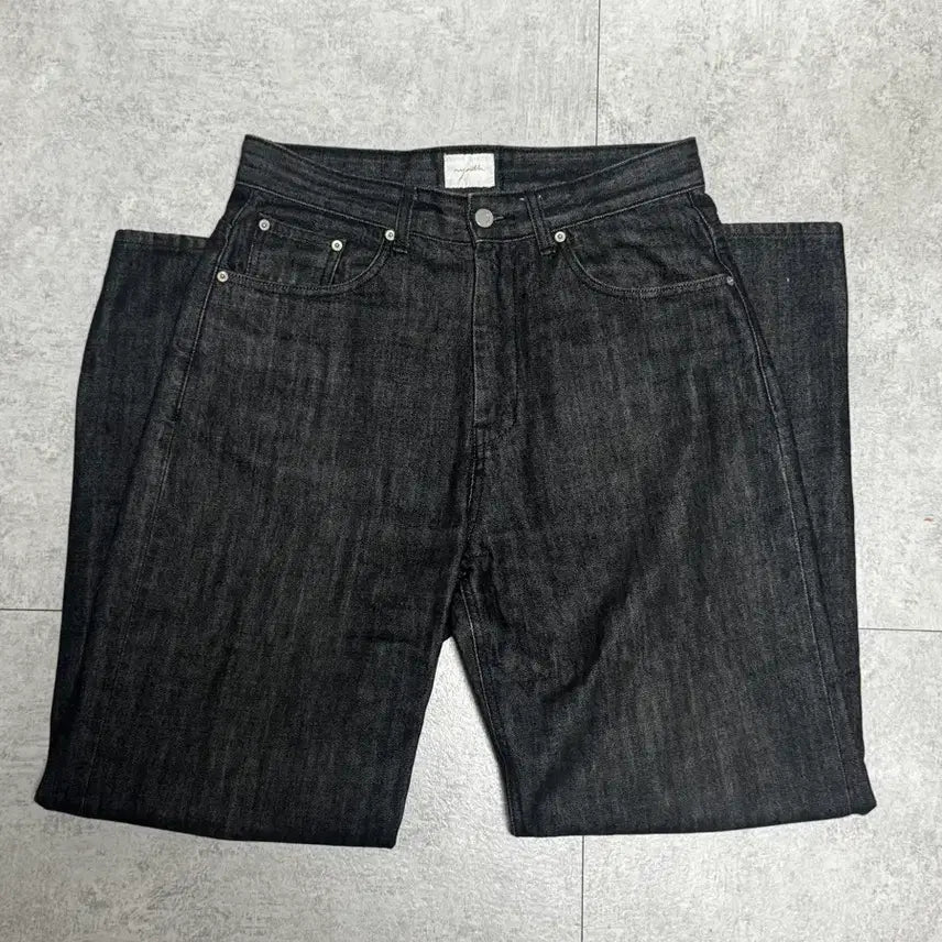 [BUNJANG] Youth Wide Denim Pants Black / [32] 유스 와이드 데님 팬츠 블랙