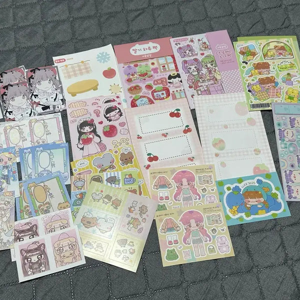 [BUNJANG] Sticker Pack Bundle Set / (일괄처분) 다꾸 스티커팩 처분